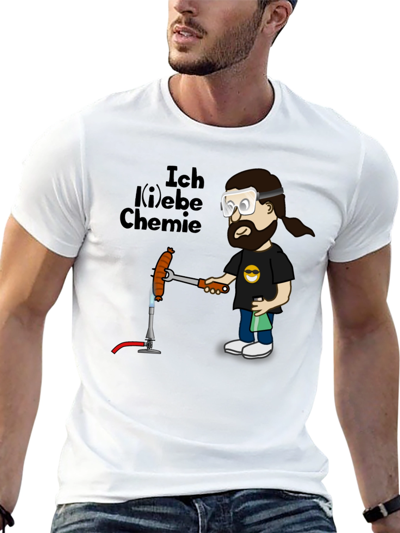 I Love Chemistry Graphic T-Shirt