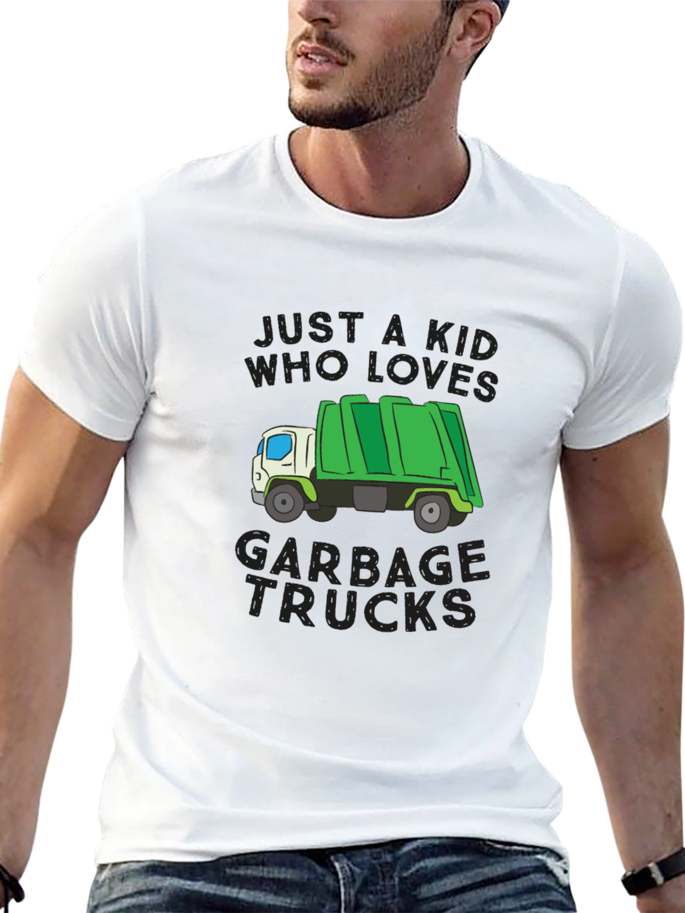 Garbage Truck Lover T-Shirt - Kid at Heart