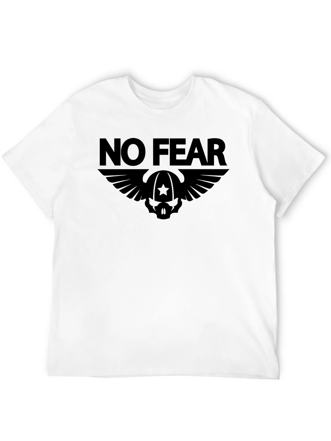 No Fear Graphic T-Shirt - Black