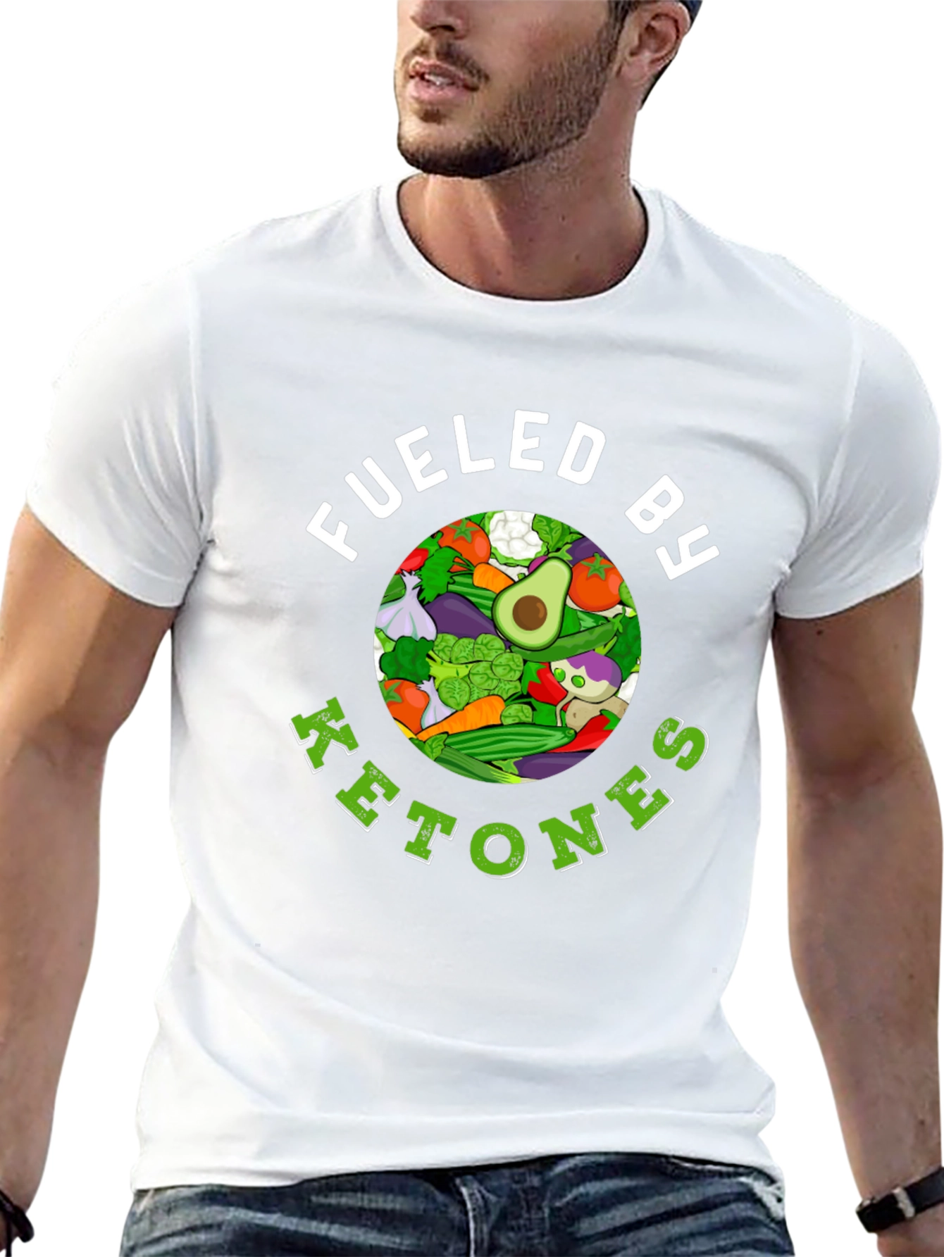 Fueled by Ketones Black T-Shirt