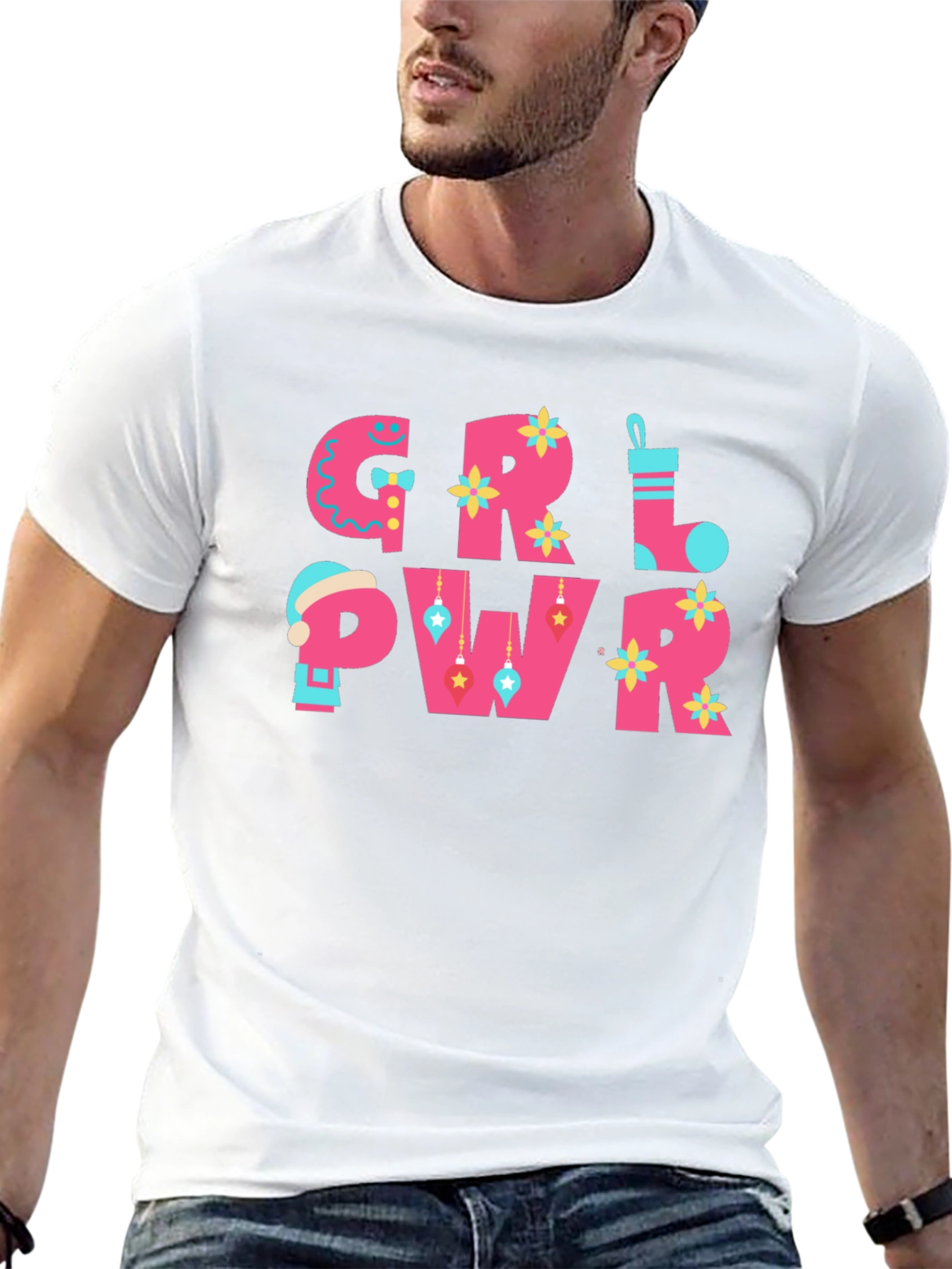 GRL PWR Christmas T-Shirt