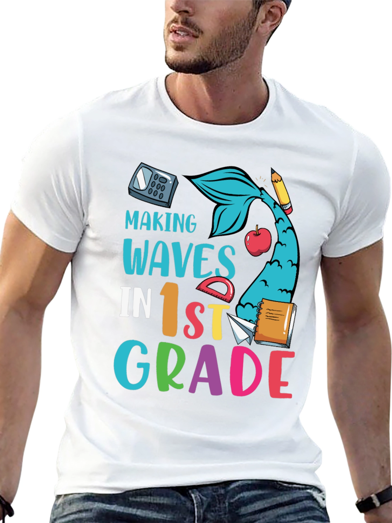 Making Waves in 1st Grade T-Shirt