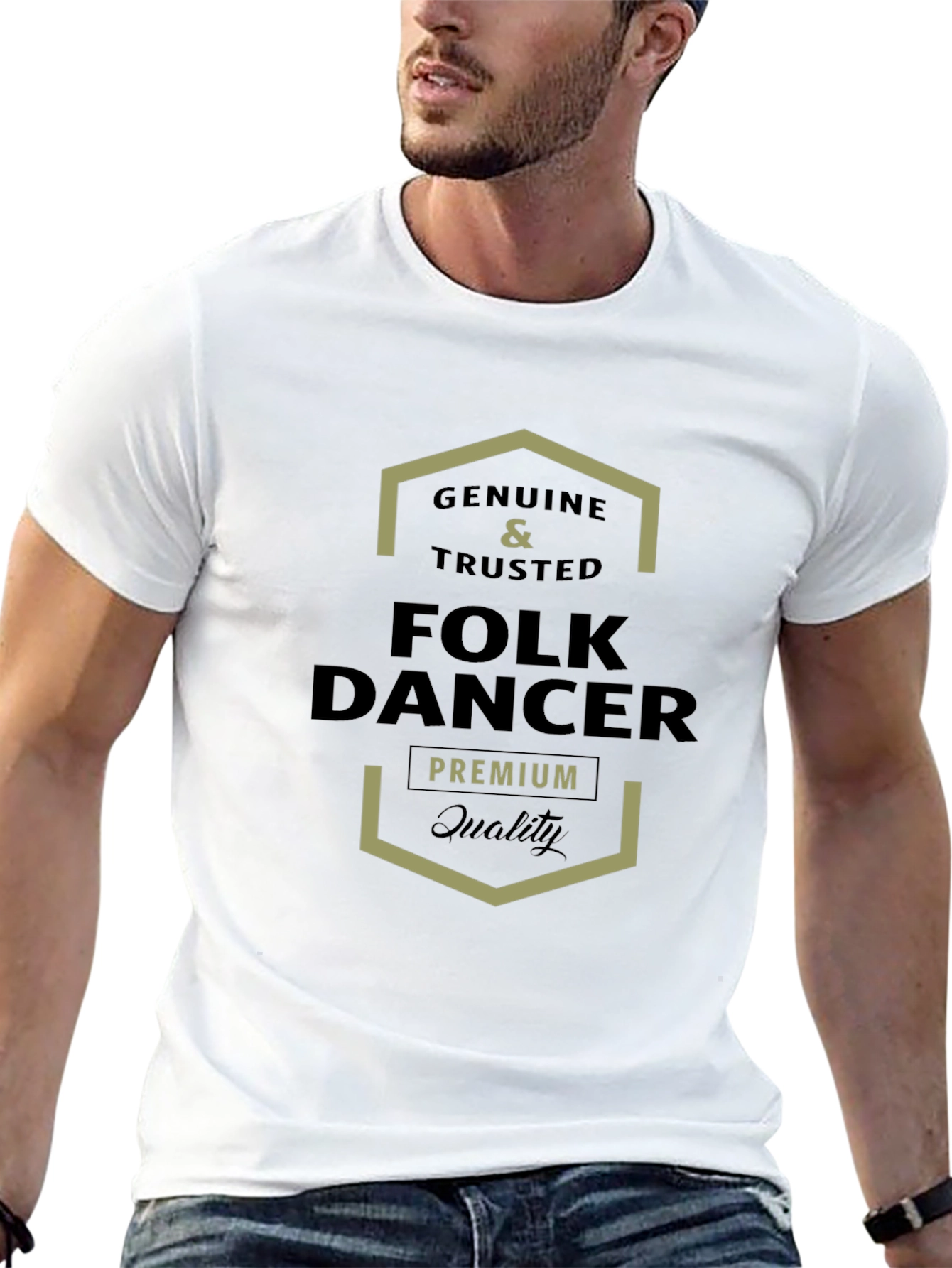 Genuine Folk Dancer Premium Quality T-Shirt