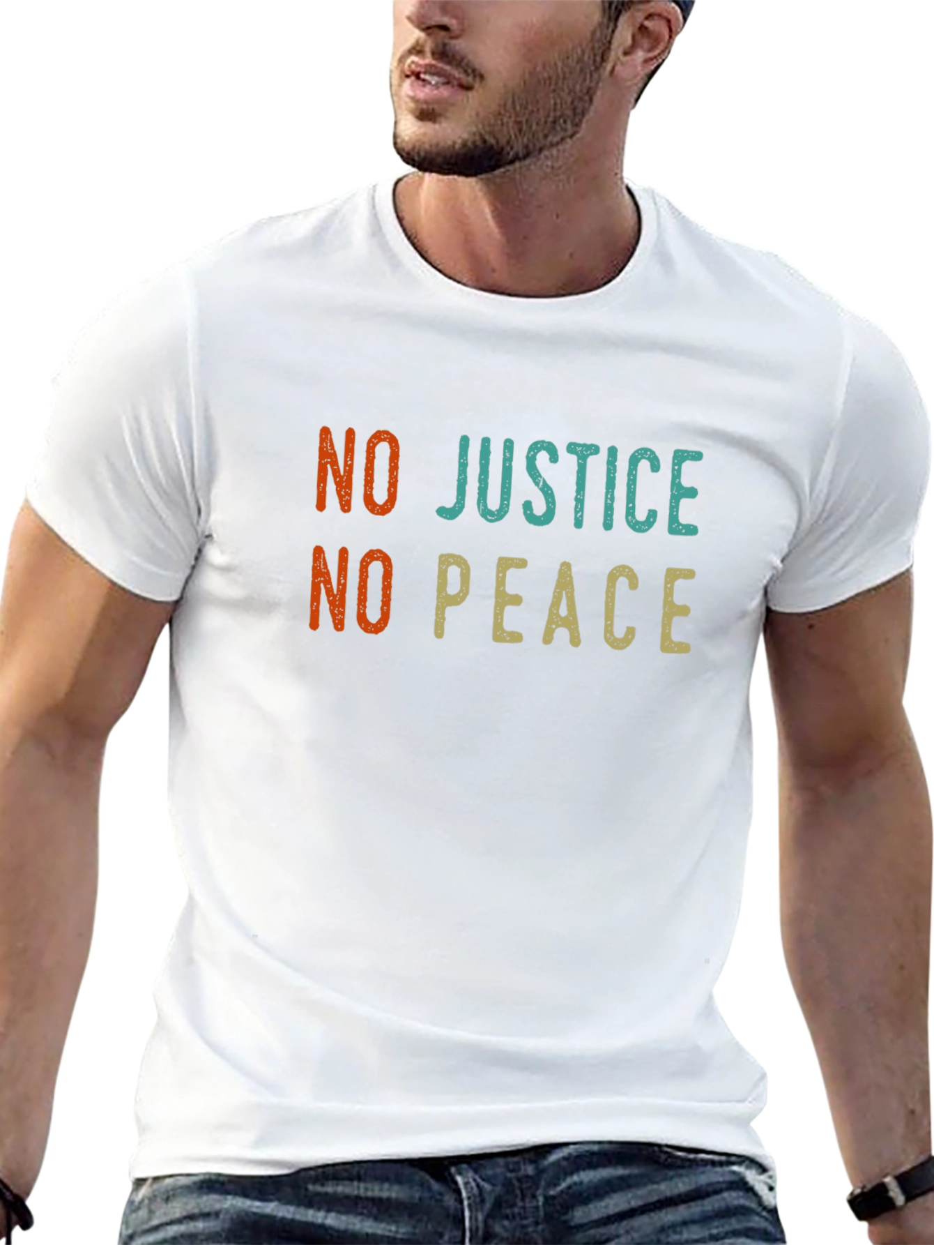 No Justice No Peace Graphic Tee