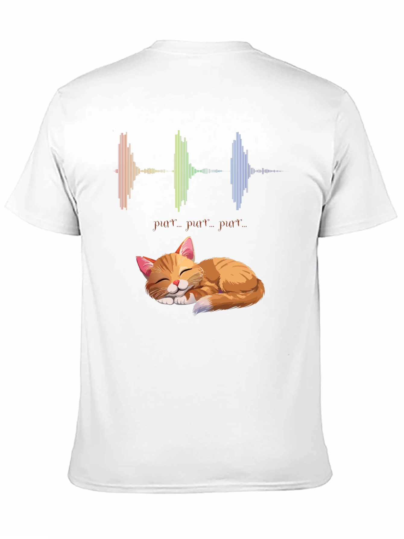 Purrfect Cat Graphic T-Shirt - Soft & Comfortable