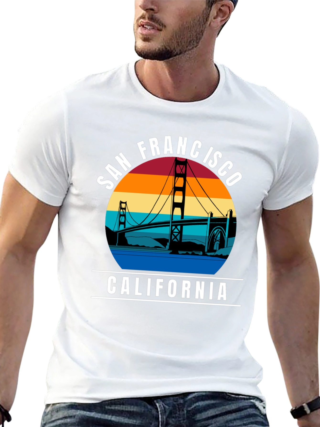 San Francisco California Graphic T-Shirt