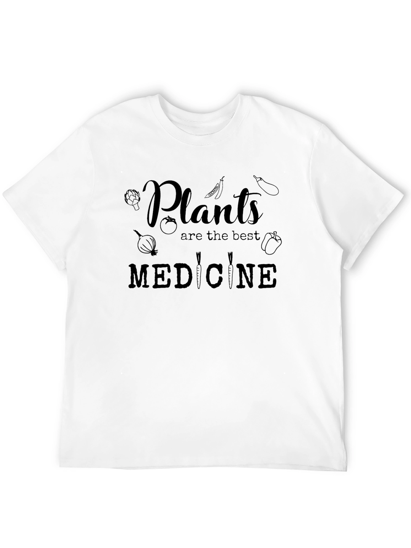 Plants are the Best Medicine Graphic T-Shirt