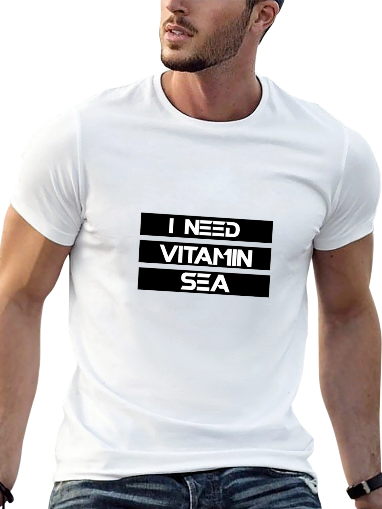 I Need Vitamin Sea Graphic T-Shirt