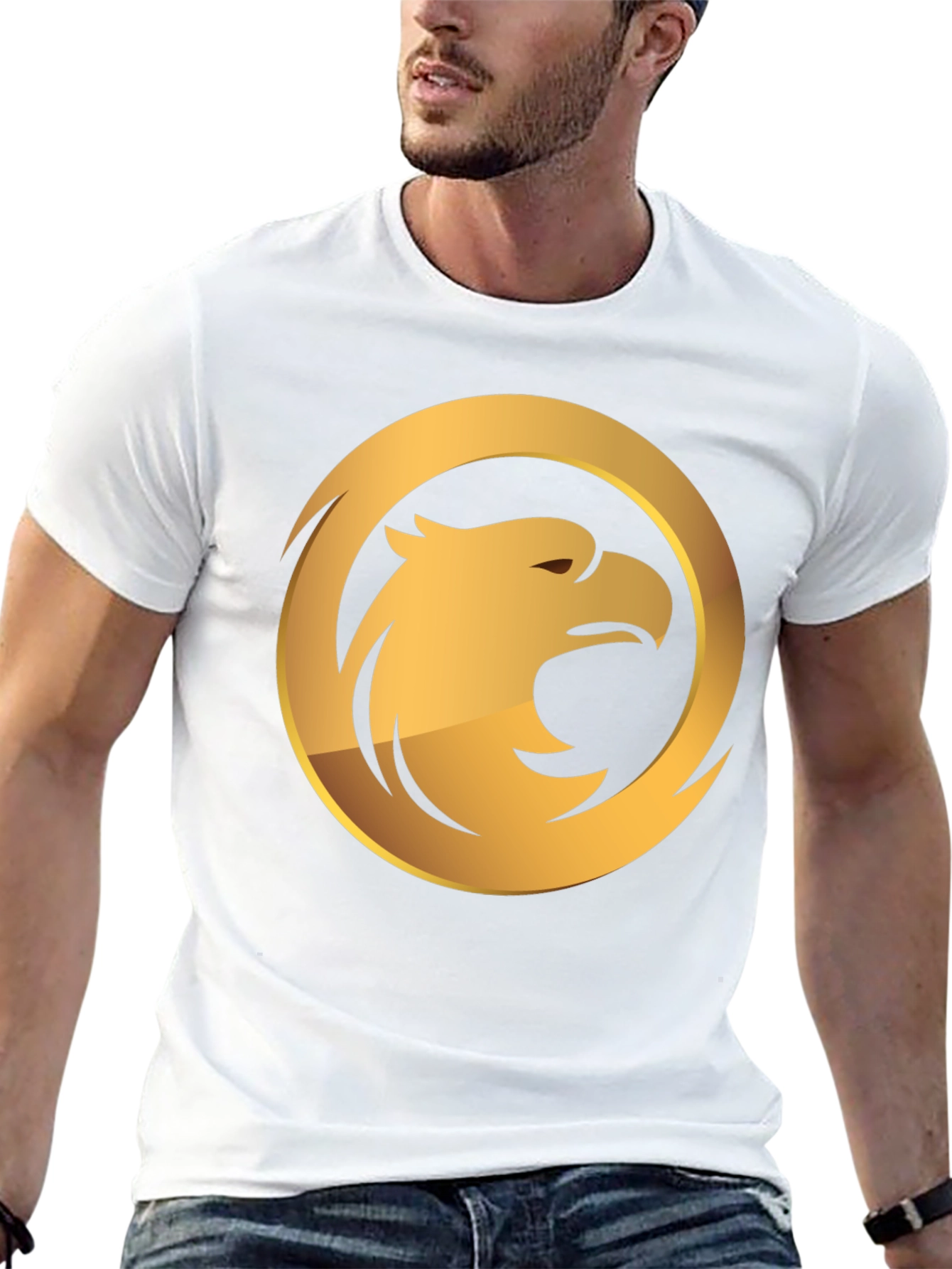 Eagle Emblem Black T-Shirt