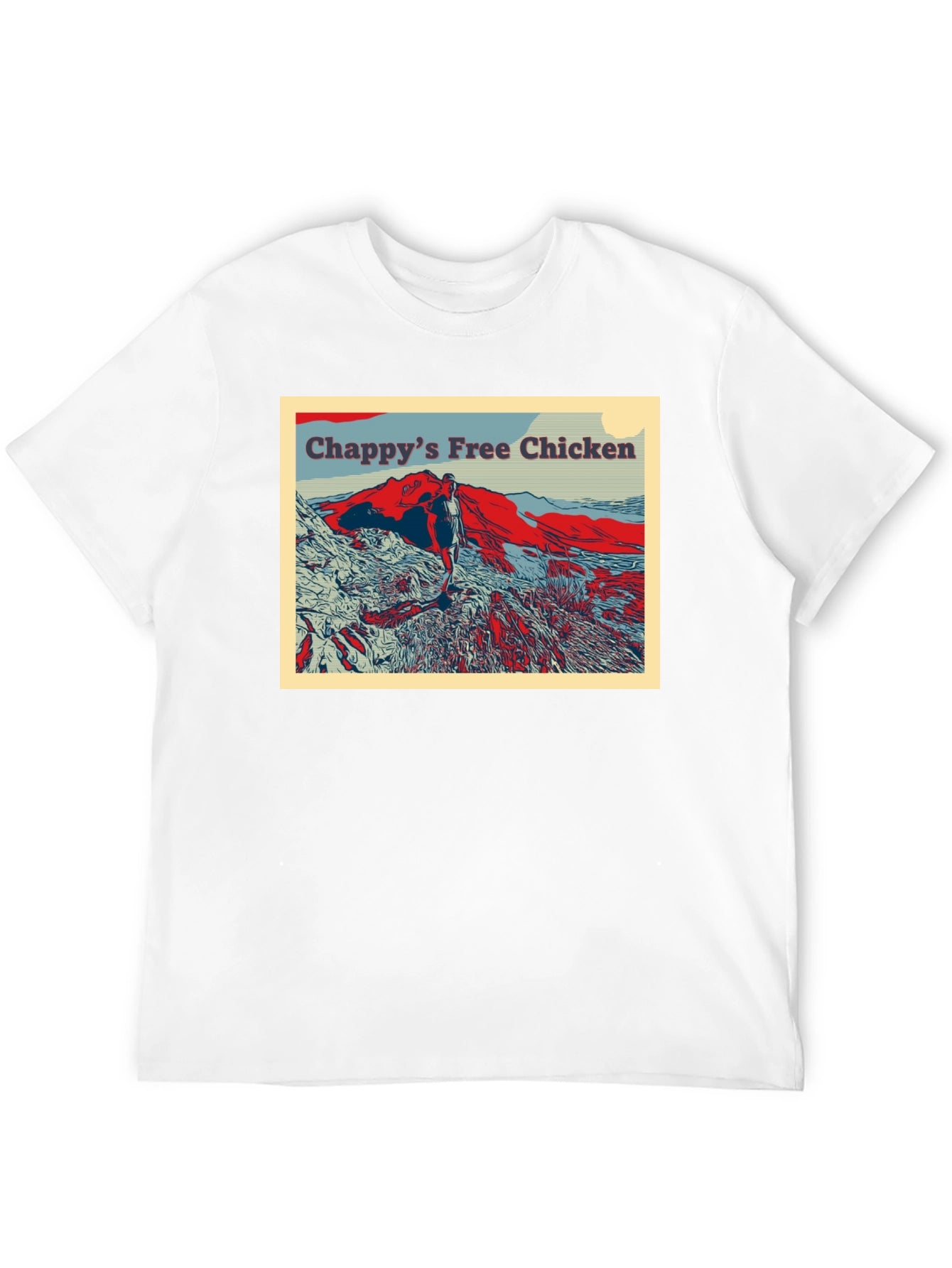 Chappys Free Chicken Graphic T-Shirt