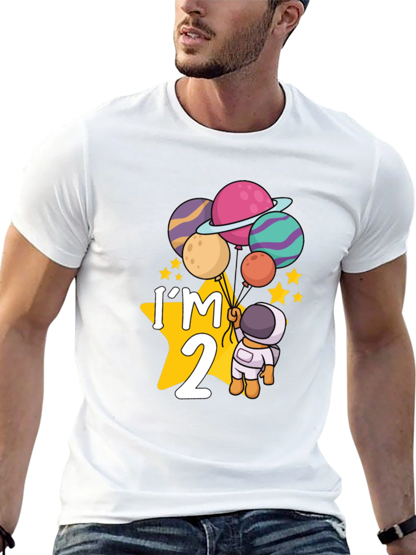 Im 2 Astronaut Birthday T-Shirt