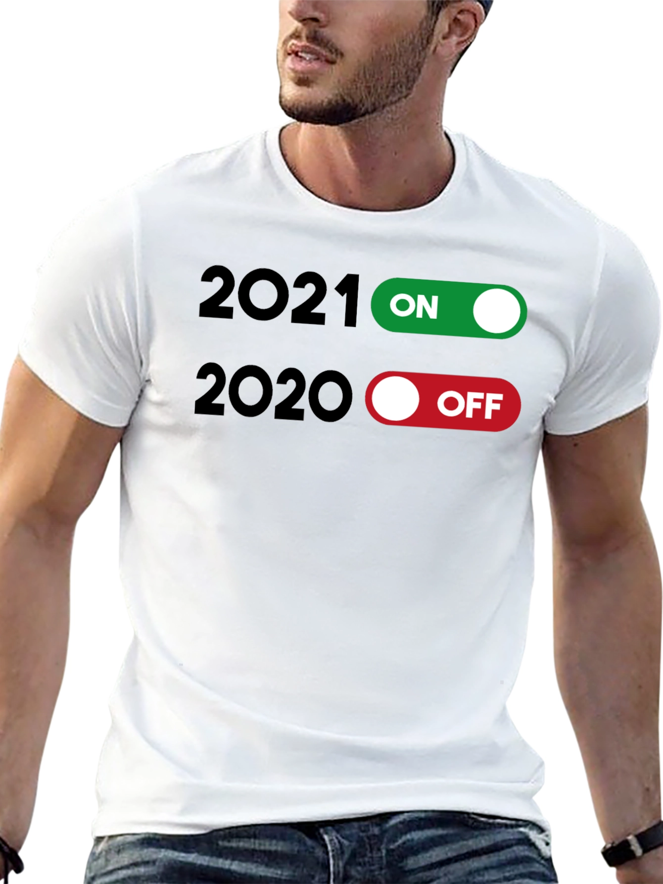 2021 ON 2020 OFF Graphic Tee