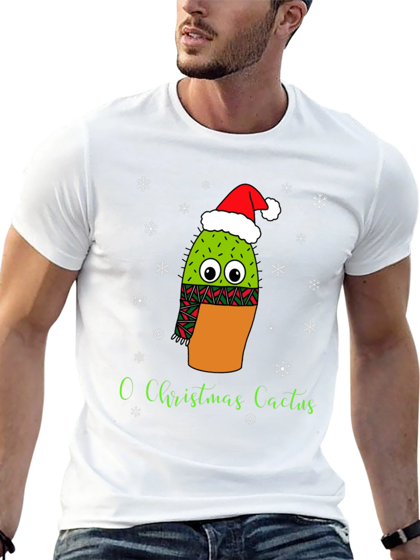 O Christmas Cactus Graphic Tee