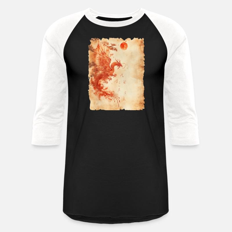 Fantasy Papyrus Scroll Japanese Art Silhouette