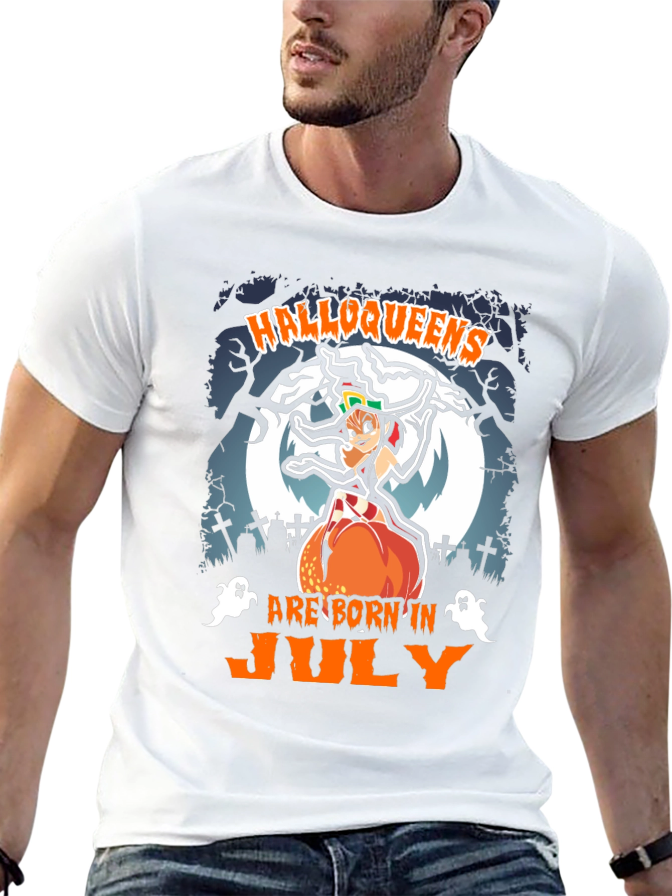 Halloweens Are Born In July T-Shirt