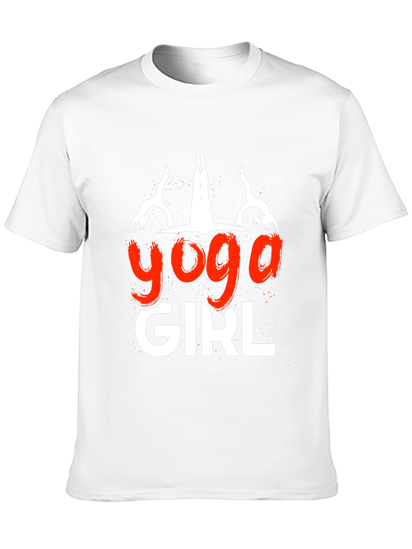 Yoga Girl Graphic Tee - Soft Cotton Blend