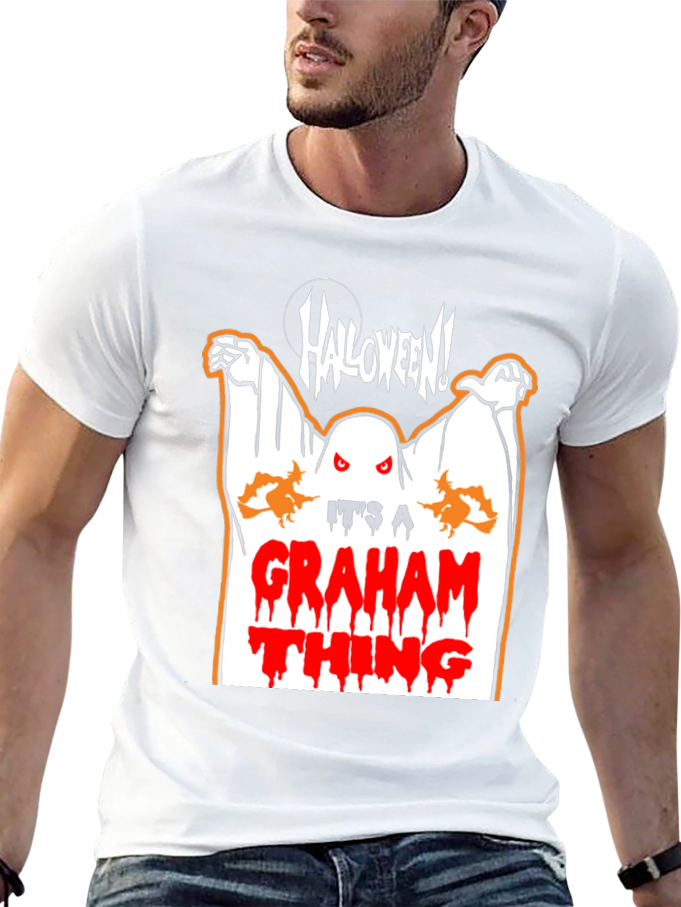 Halloween Ghost T-Shirt - Its a Graham Thing!