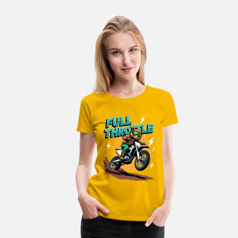Full Throttle Bear Motocross Motorcycle