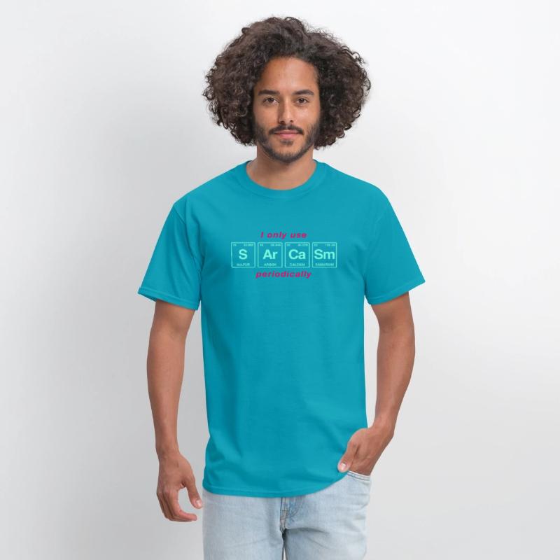 Funny saying: SARCASM - periodic system