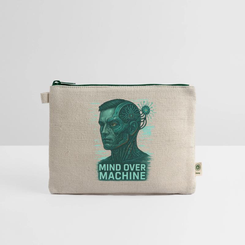 Futuristic Cyborg Human Portrait