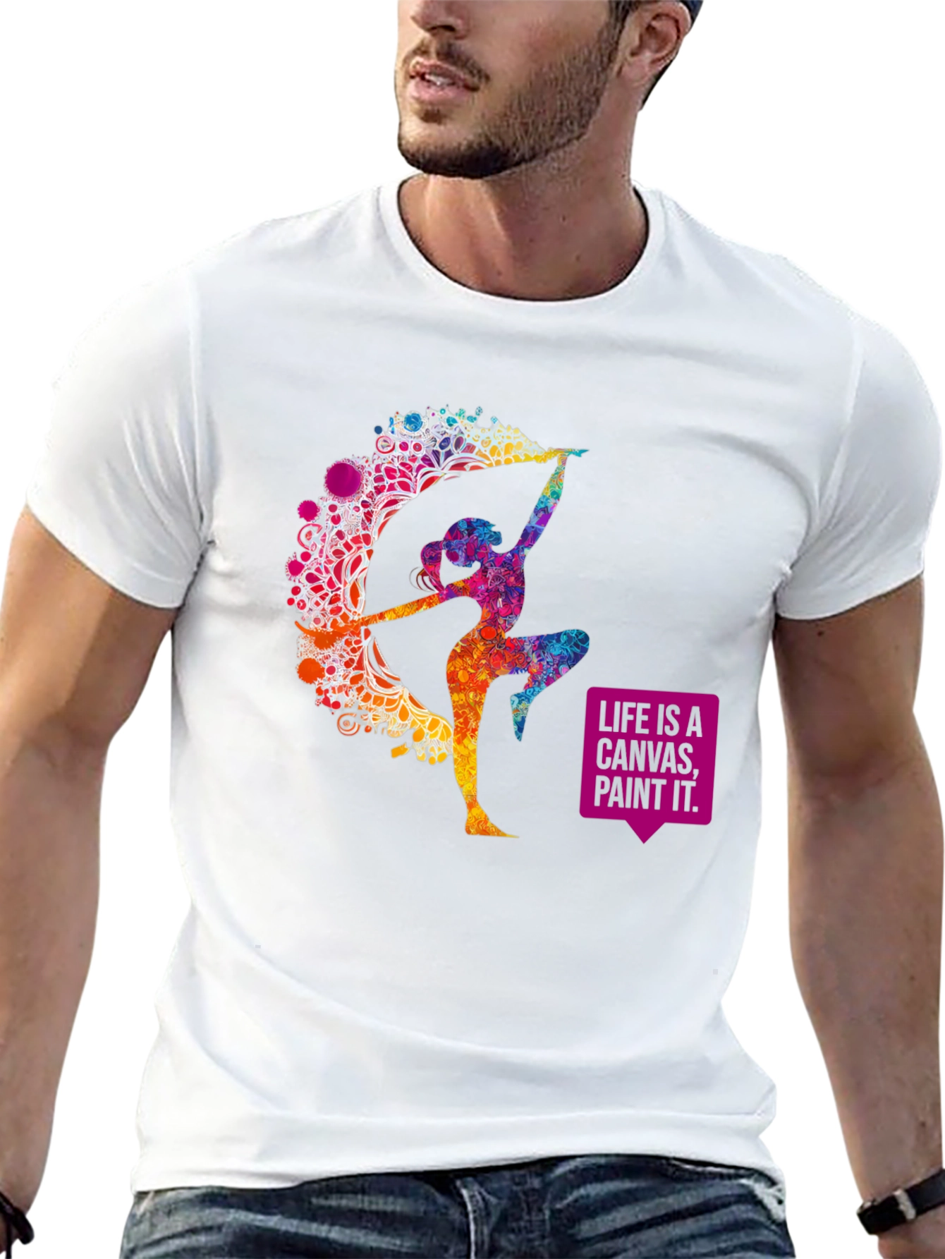 Life is a Canvas Graphic Tee