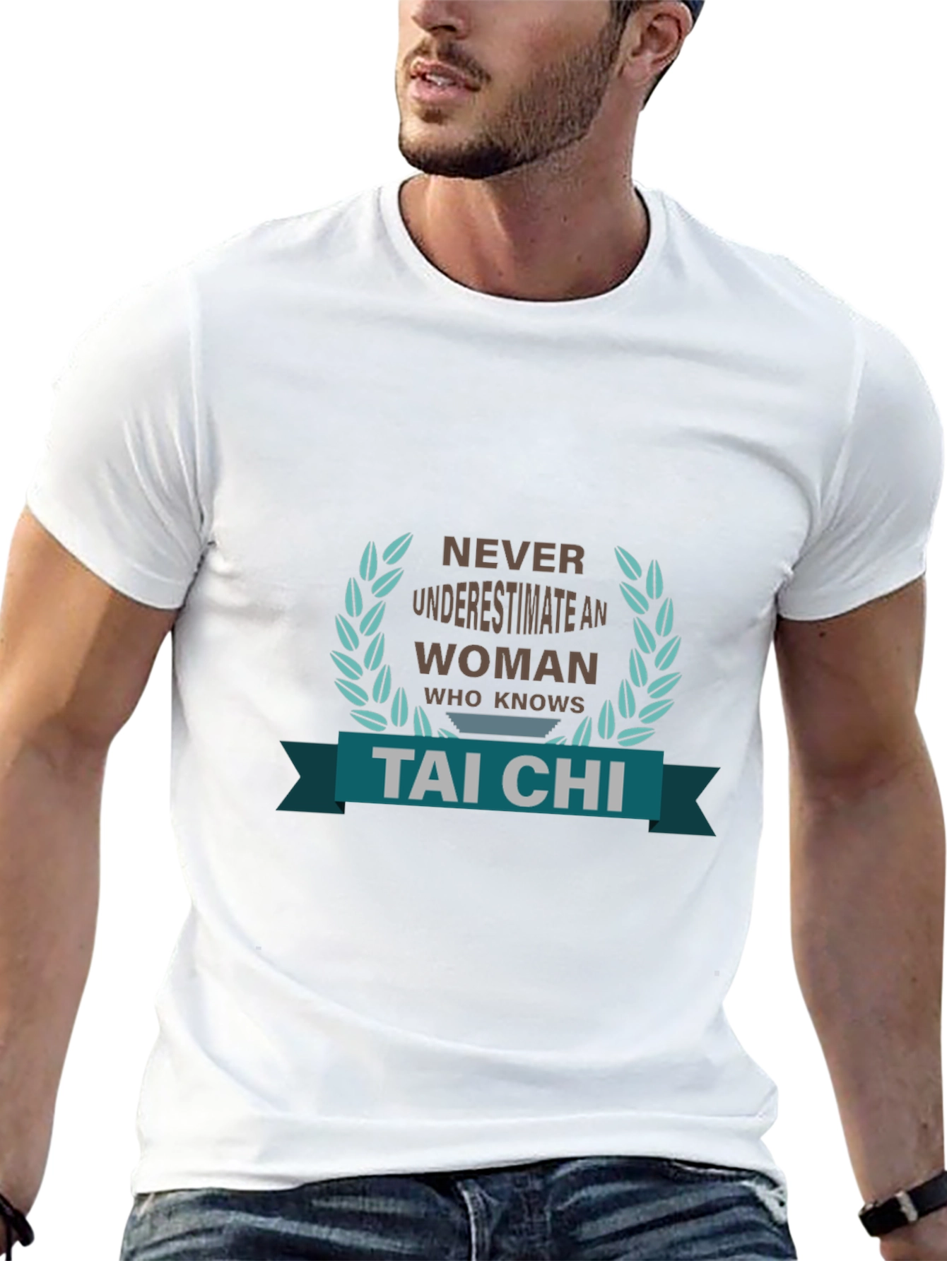 Tai Chi Womans Tee - Never Underestimate!