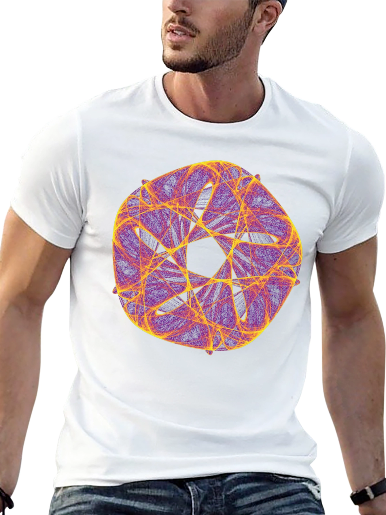 Abstract Geometric T-Shirt - Bold Graphic Design