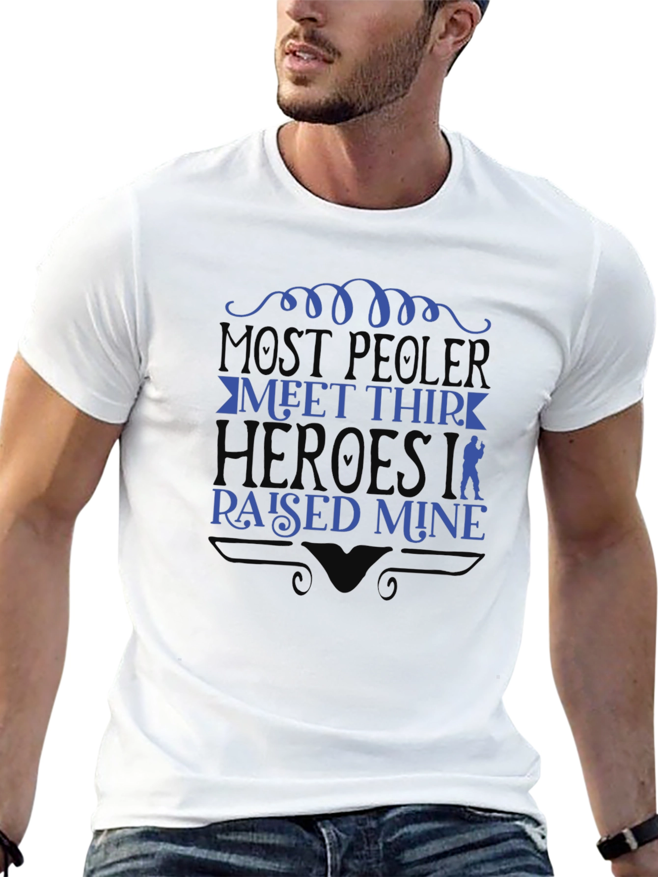 Heroes Raised Mine Graphic Tee