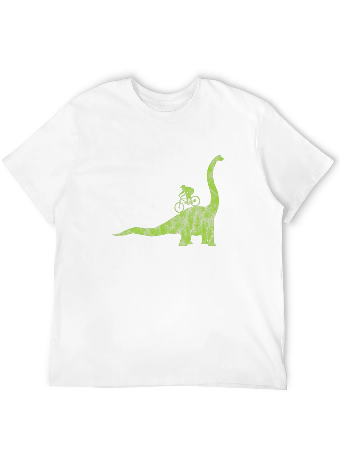 Dino Rider Tee - Mountain Bike Dinosaur Graphic T-Shirt