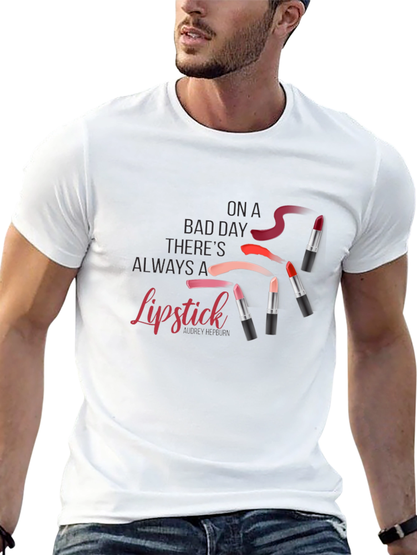 Lipstick Graphic Tee - Bad Day Fashion