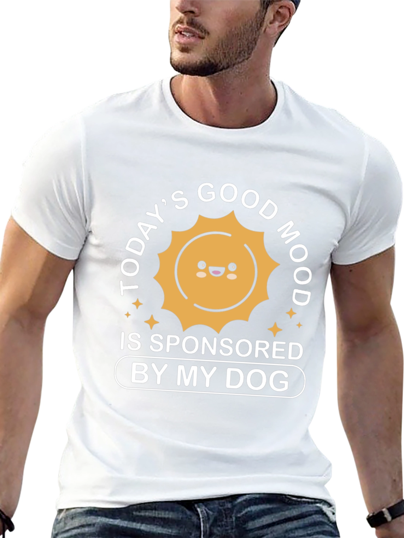 Good Mood Dog T-Shirt