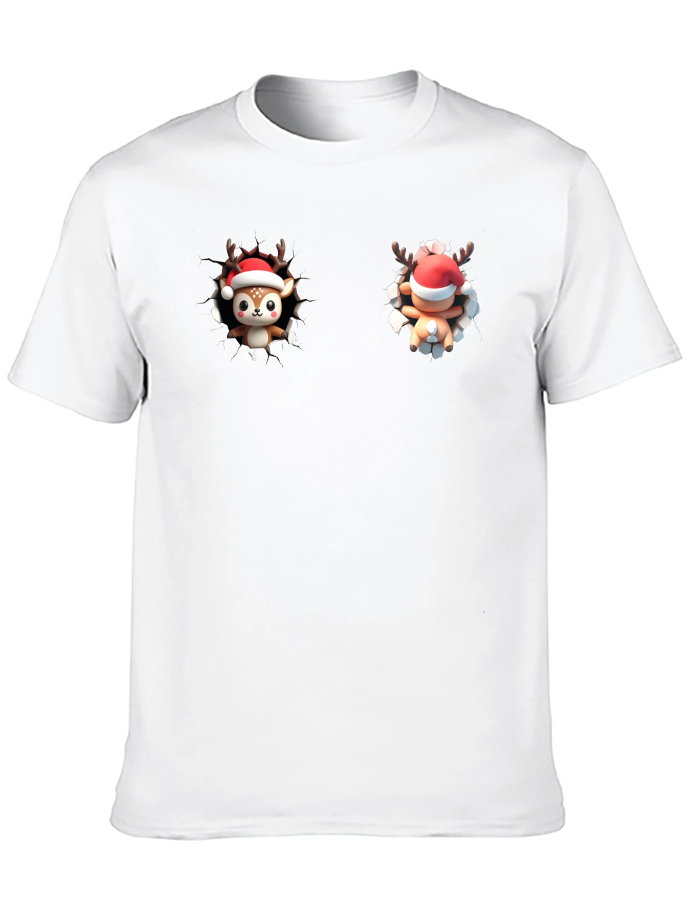 Festive Reindeer Graphic Tee