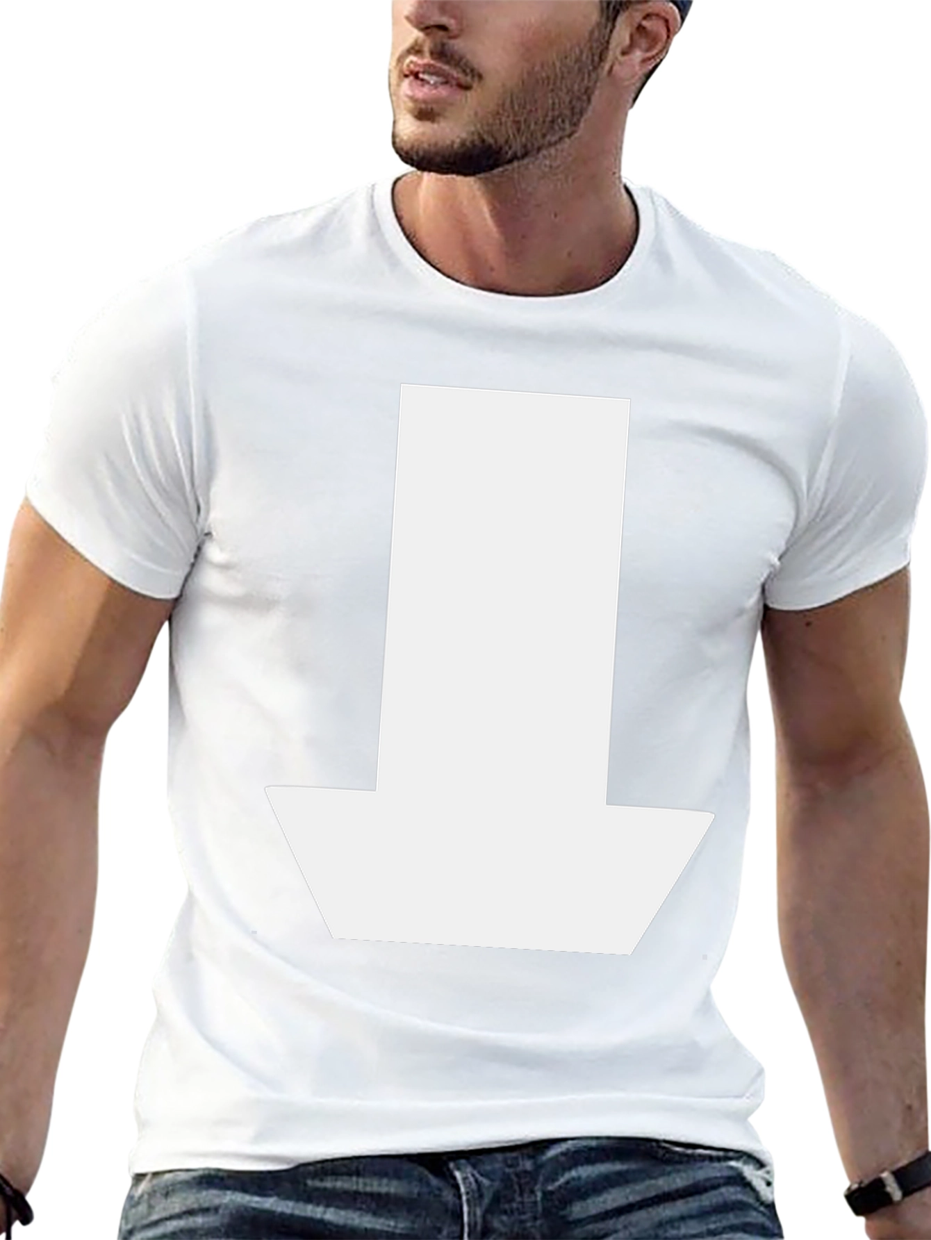 Arrow Graphic T-Shirt - Casual Style
