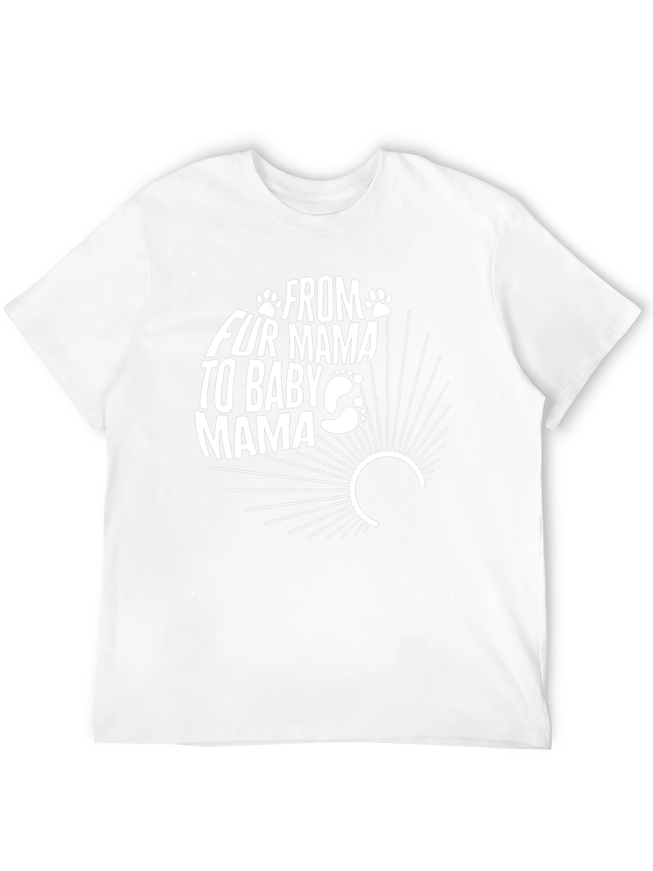 From Fur Mama to Baby Mama T-Shirt