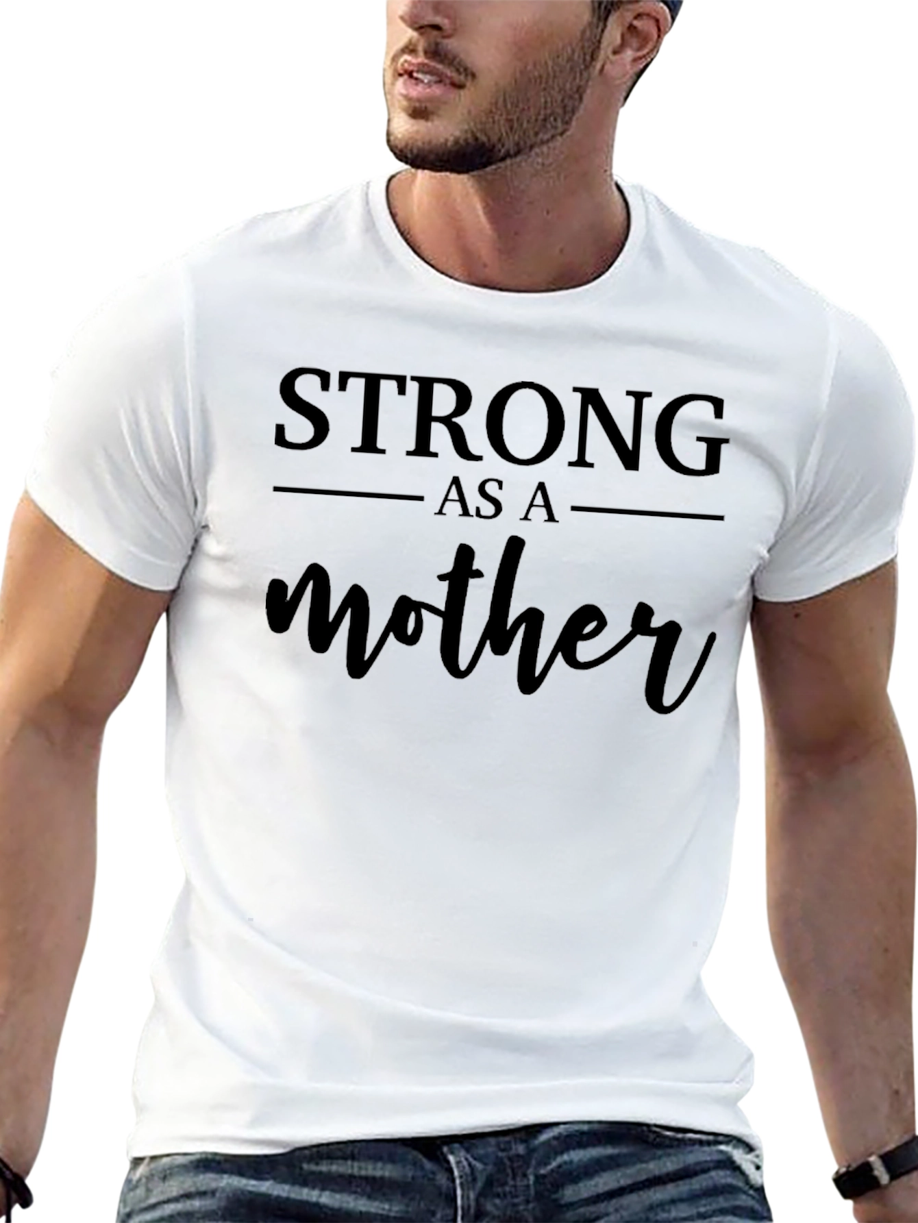 Strong as a Mother Black T-Shirt