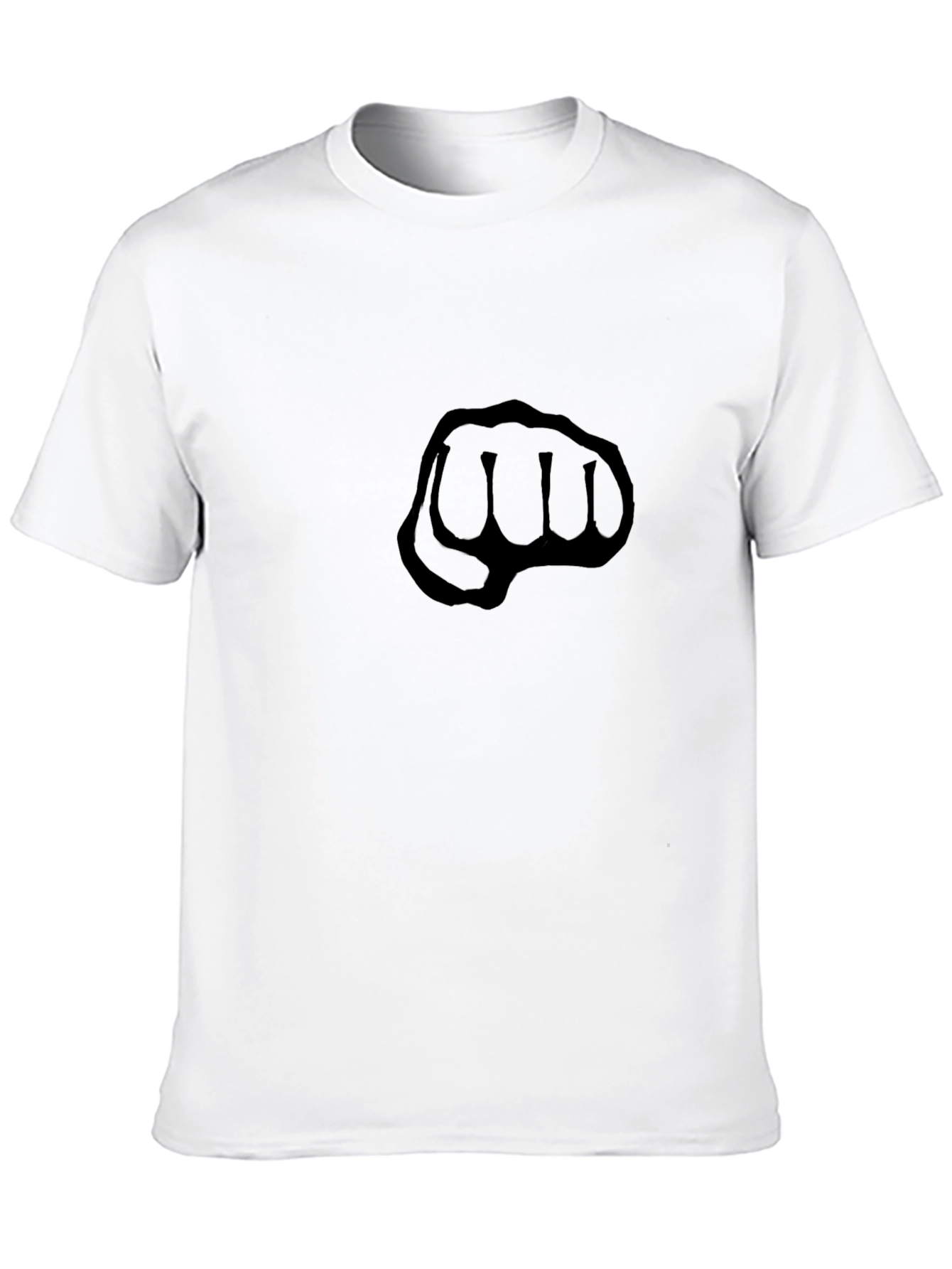 Black Fist Graphic Tee - Comfort & Style