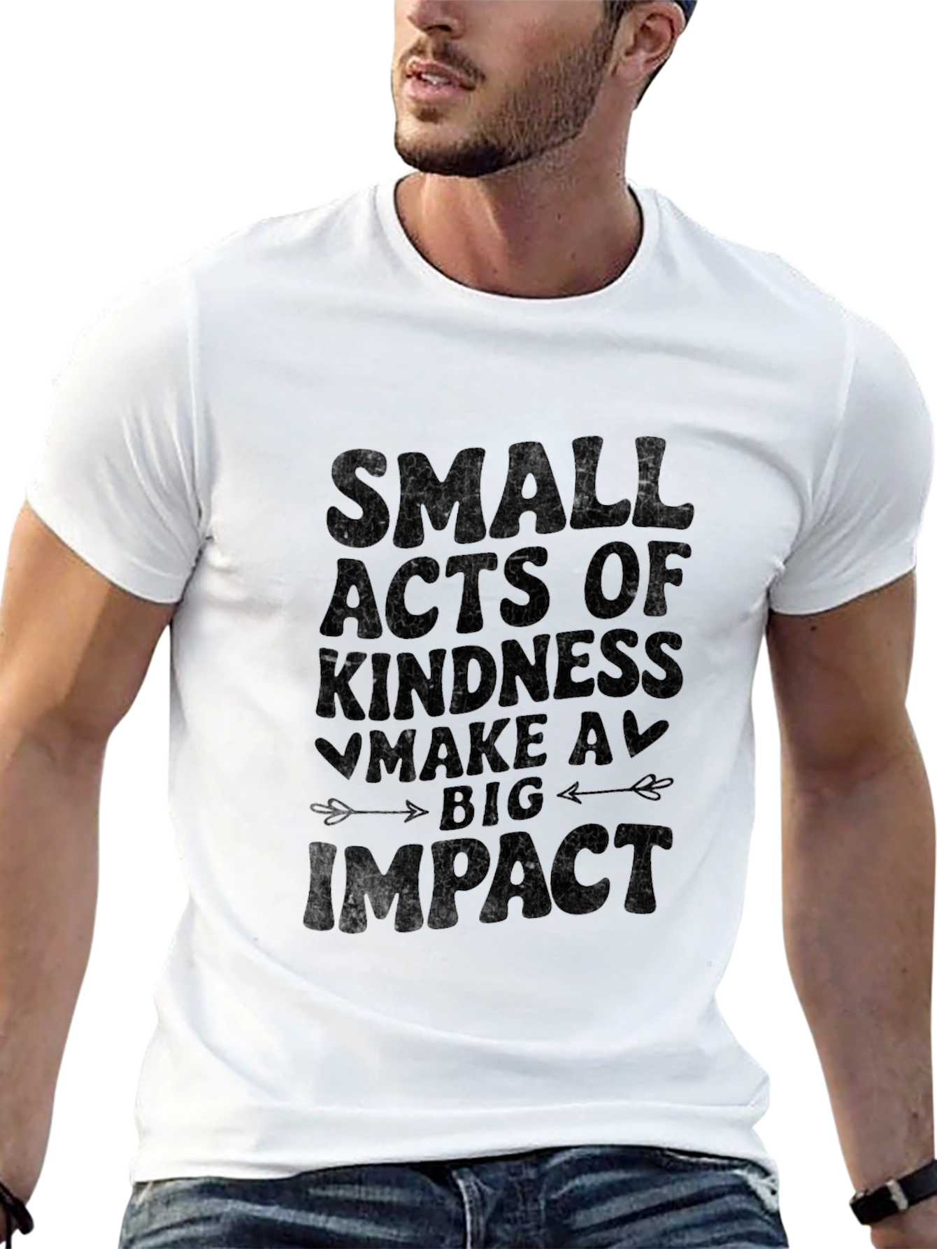 Kindness Impact Graphic Tee - Unisex Soft Cotton Shirt