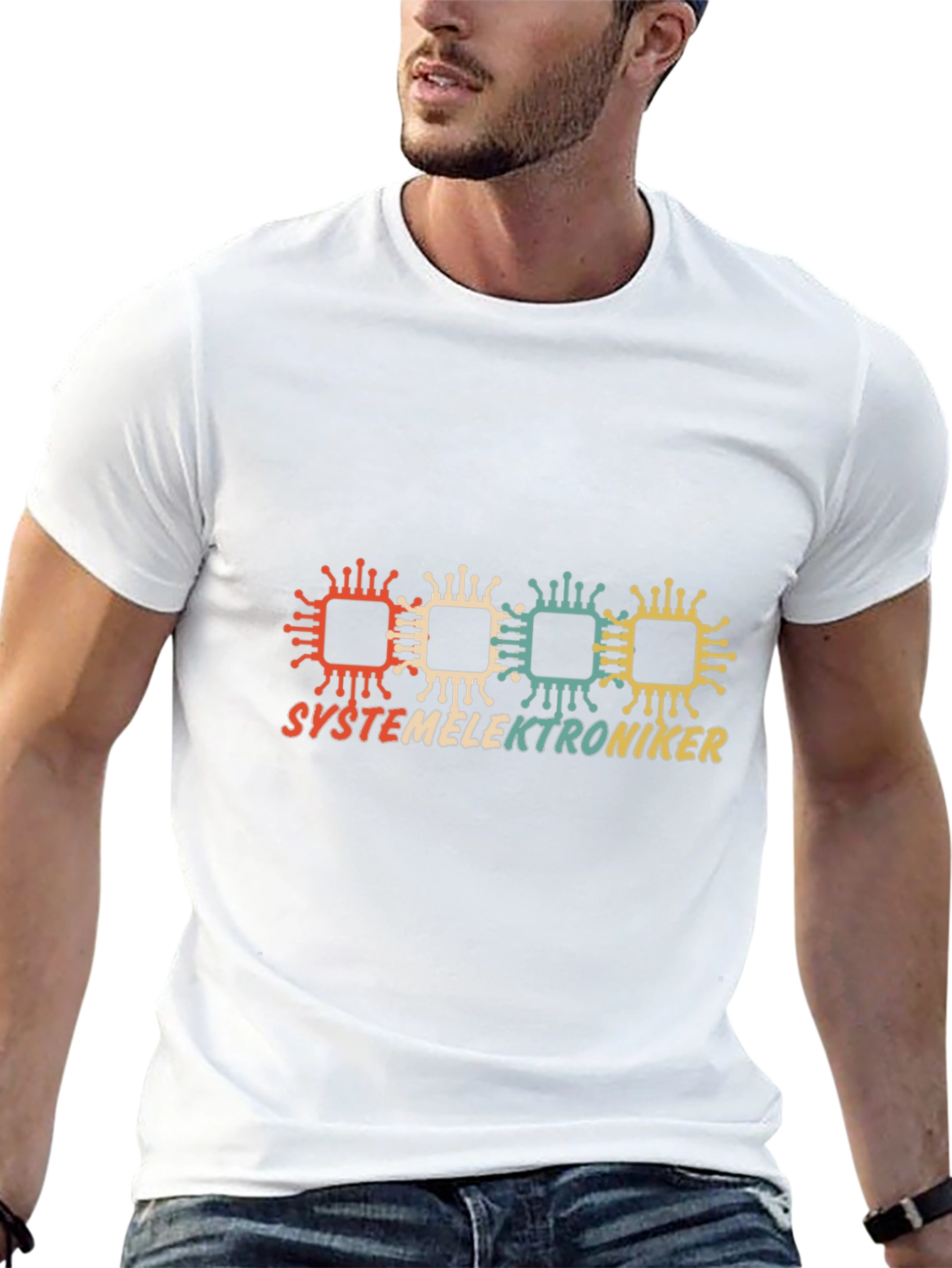 Systemelektroniker Retro Tech T-Shirt