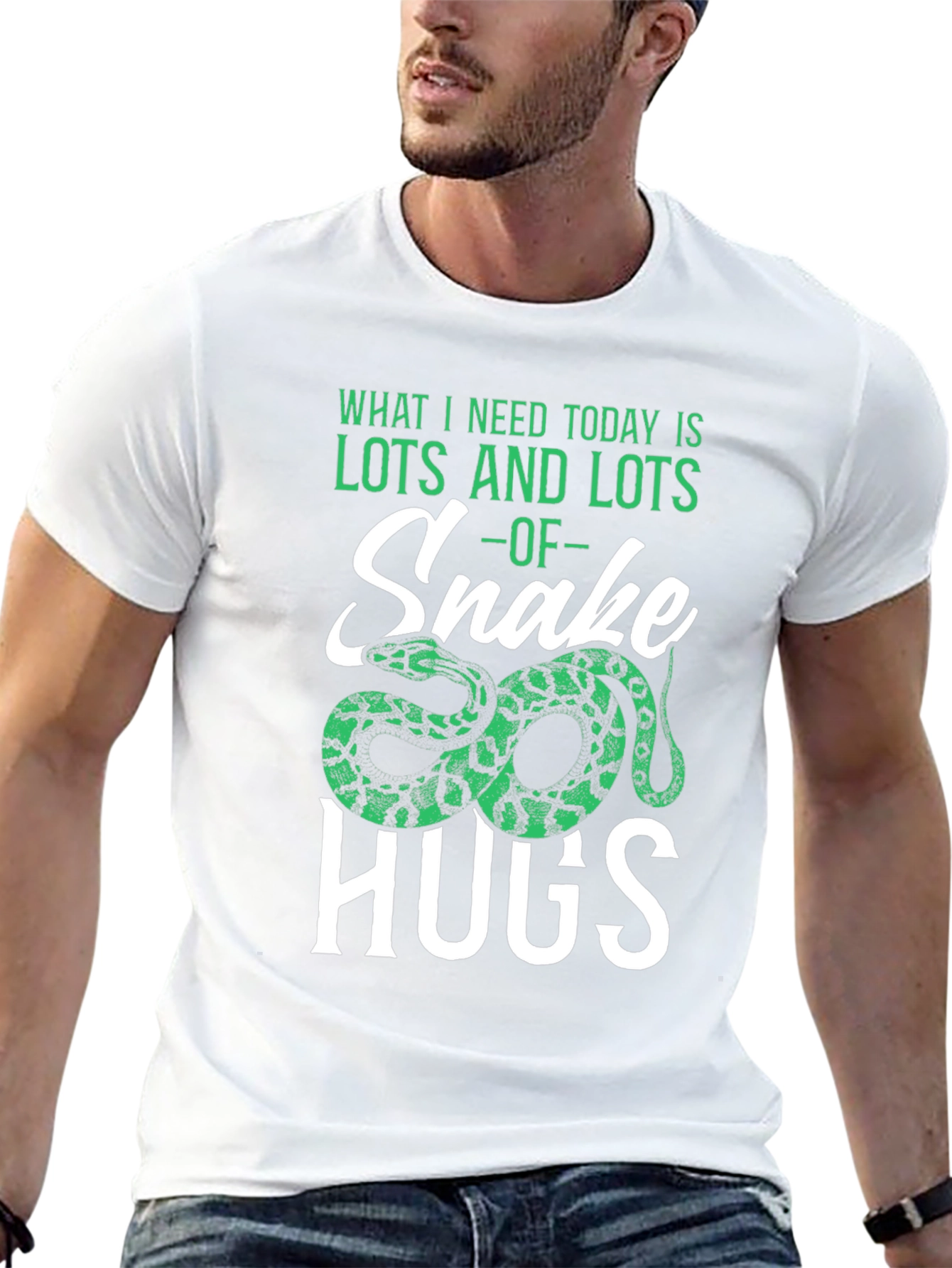 Snake Hugs T-Shirt - Lots and Lots Graphic Tee