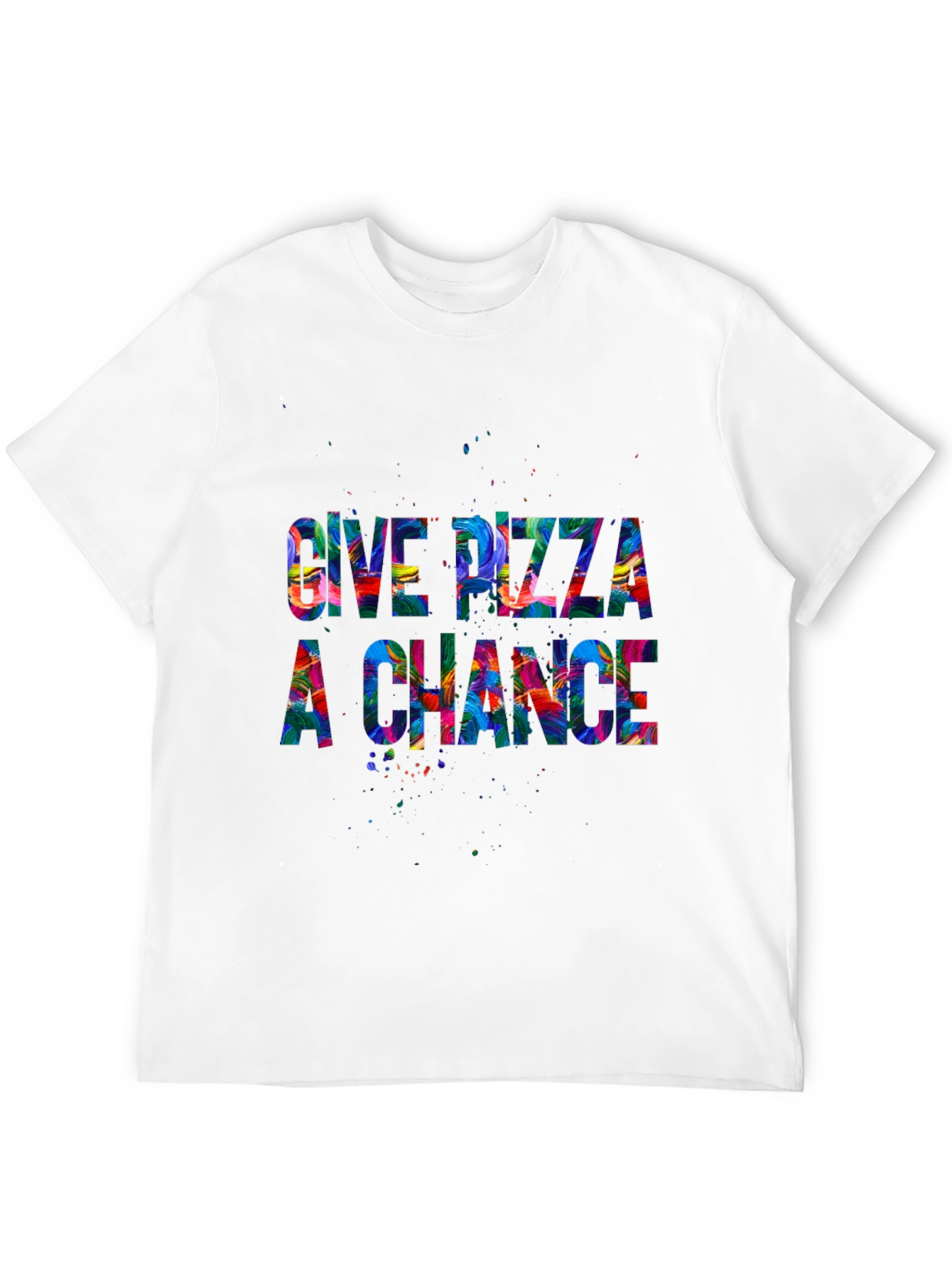 Give Pizza a Chance Graphic T-Shirt
