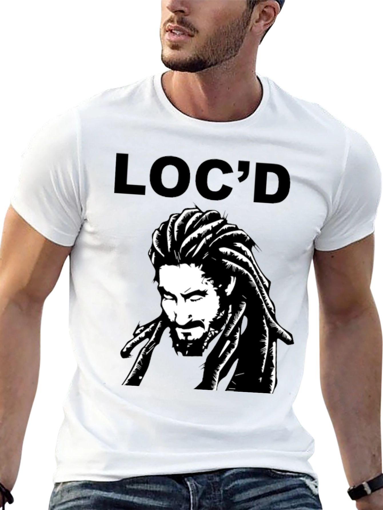Locd T-Shirt: Dreadlocks Graphic Tee for Men