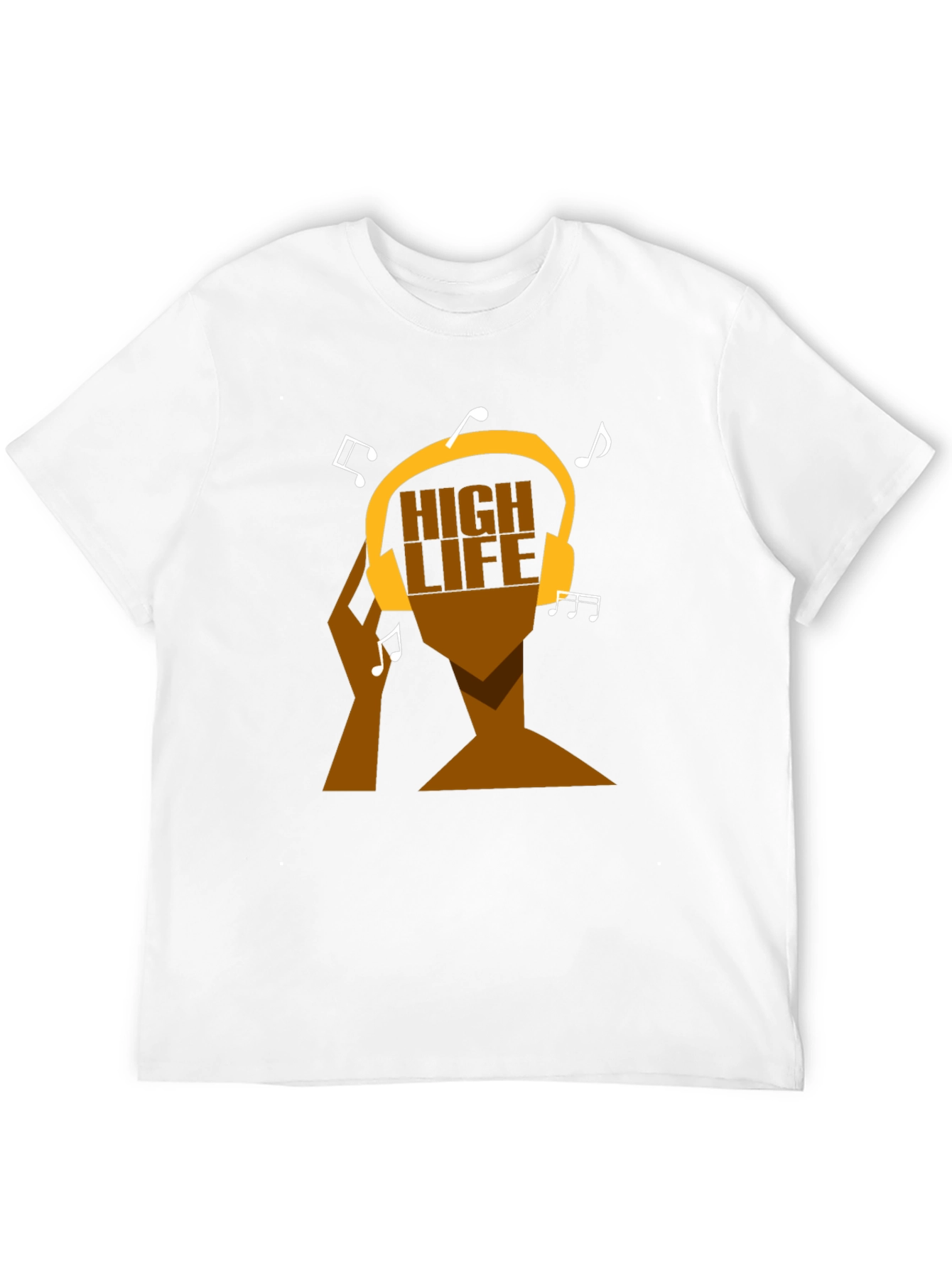 High Life Music T-Shirt - Graphic Print
