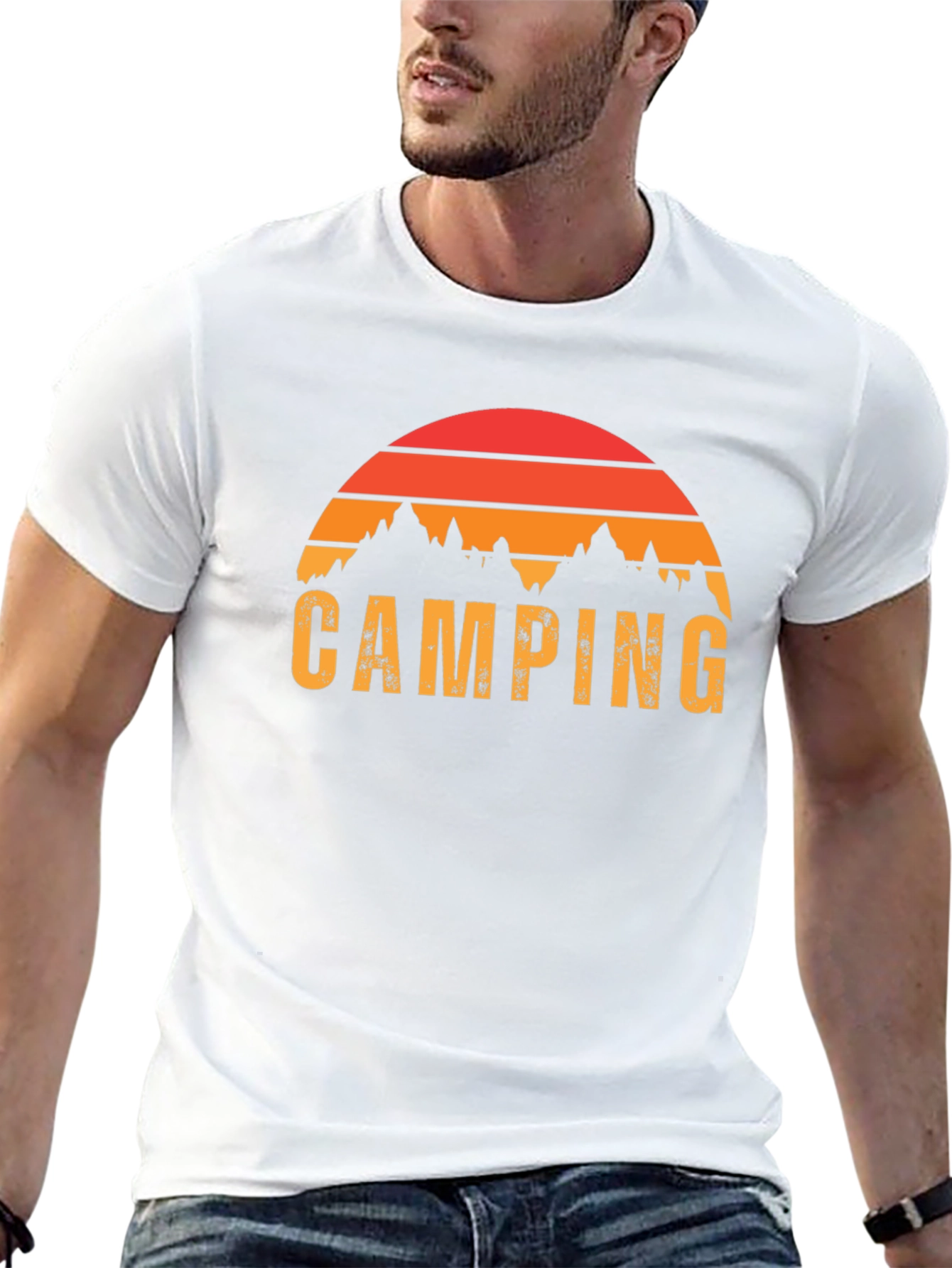 Camping Graphic T-Shirt - Adventure Ready