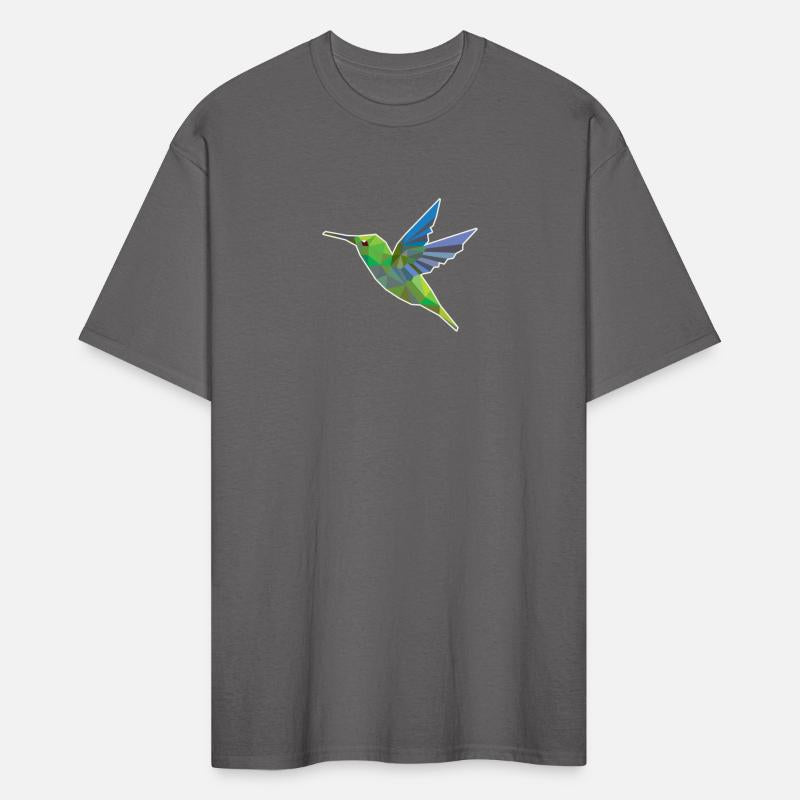 Humming bird low polygon