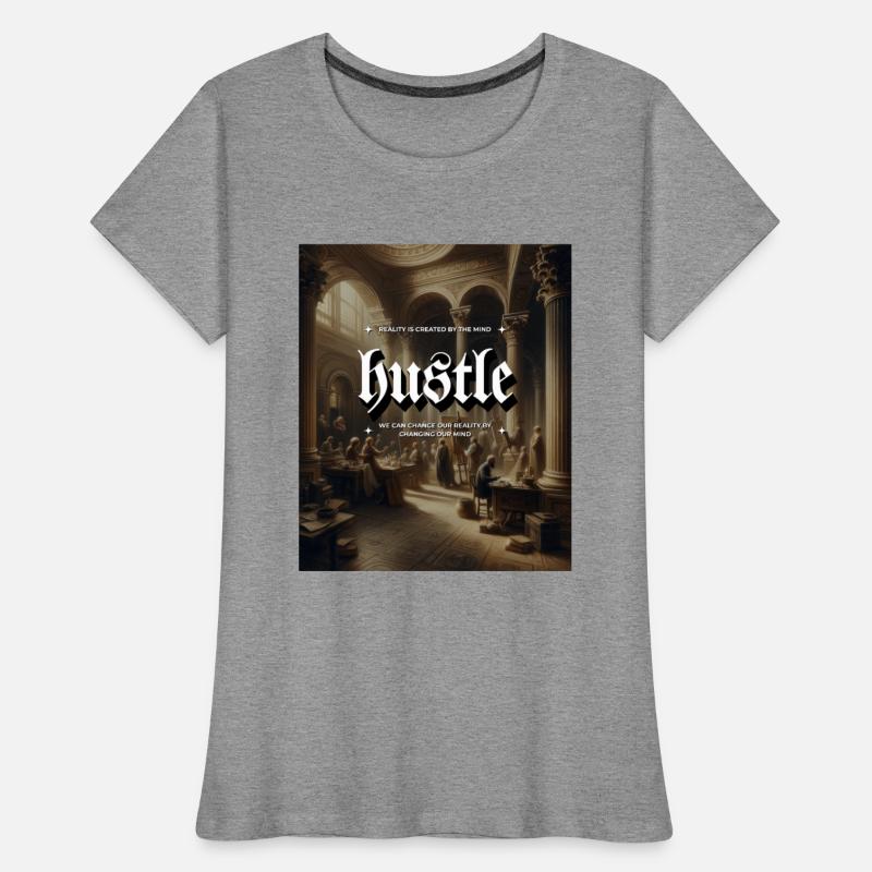 Hustle Antique Gallery Building Classic Painting