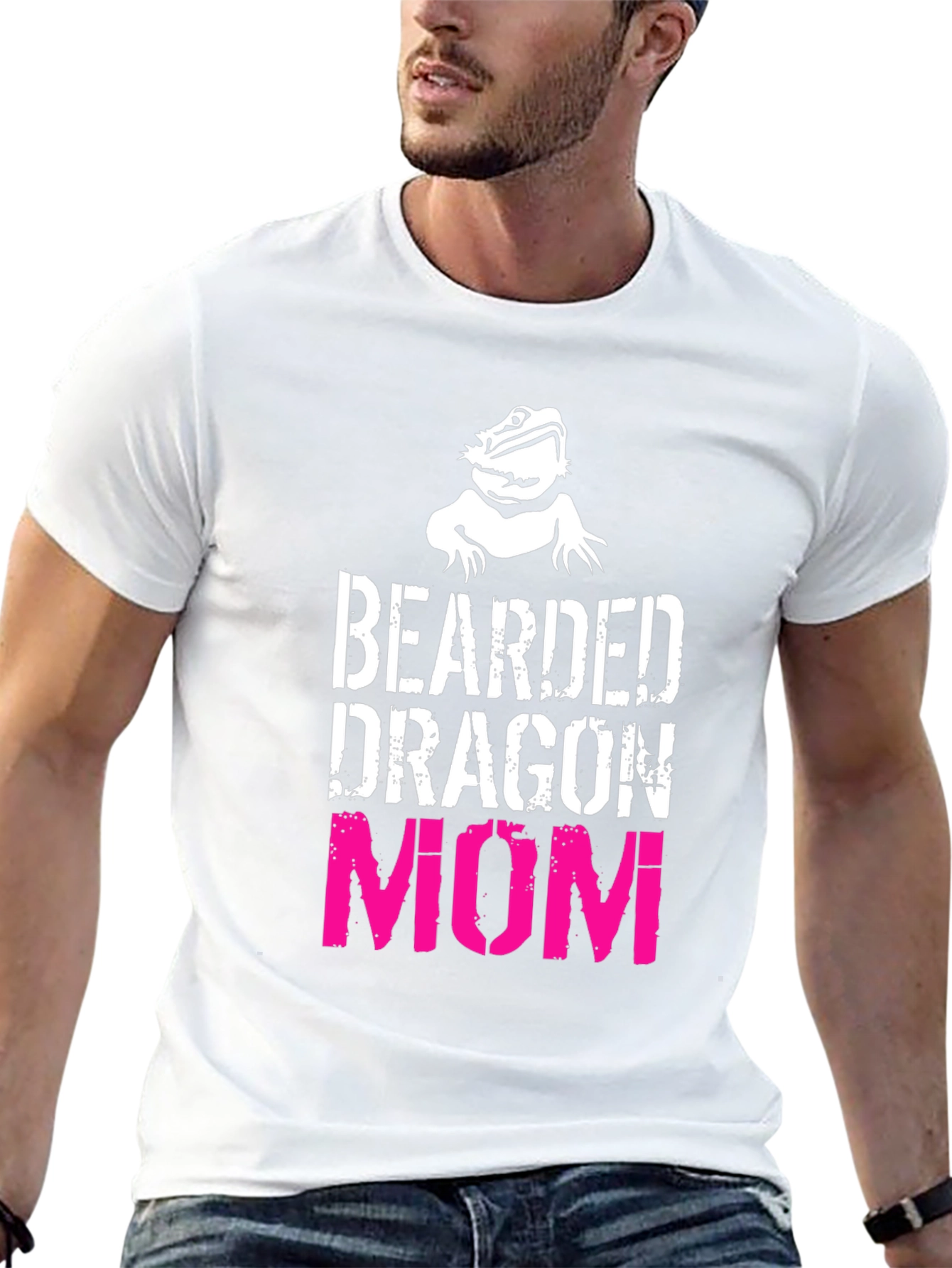 Bearded Dragon Mom T-Shirt - Pet Lover Apparel
