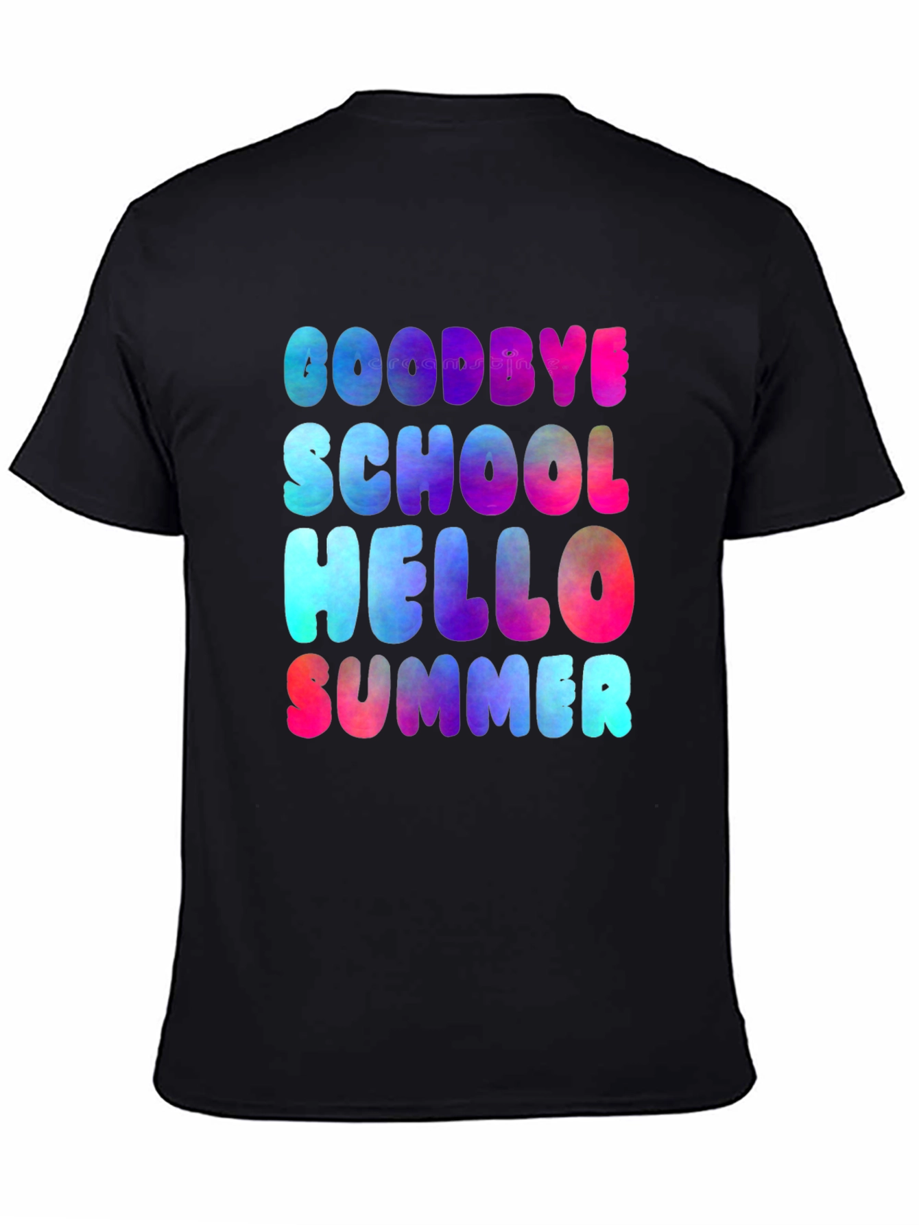 Goodbye School Hello Summer Graphic Tee