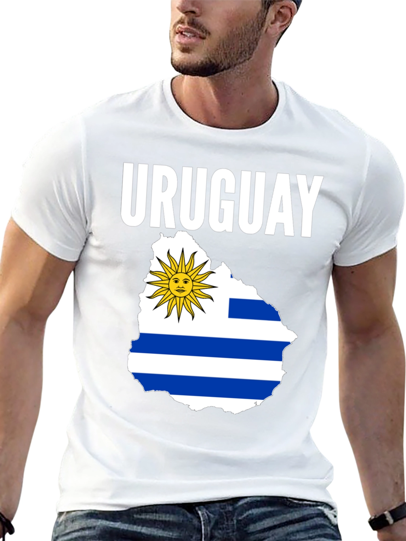 Uruguay Flag T-Shirt Country Pride Tee