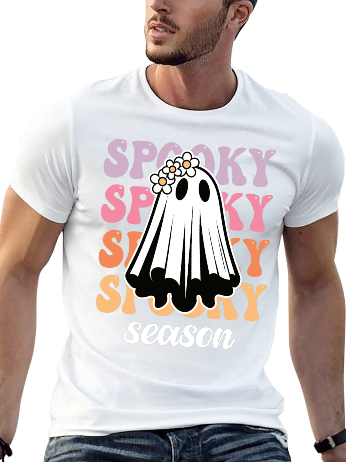 Spooky Season Ghost T-Shirt