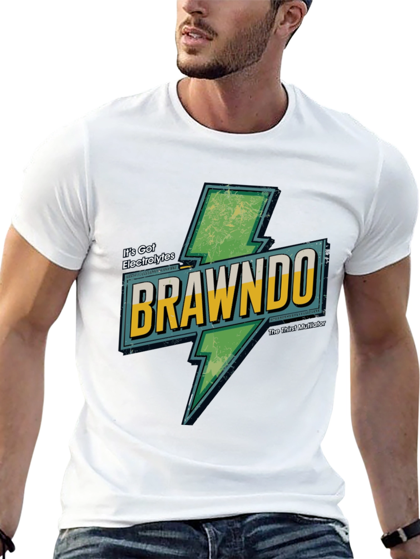 Brawndo Electrolyte T-Shirt - The Thirst Mutilator